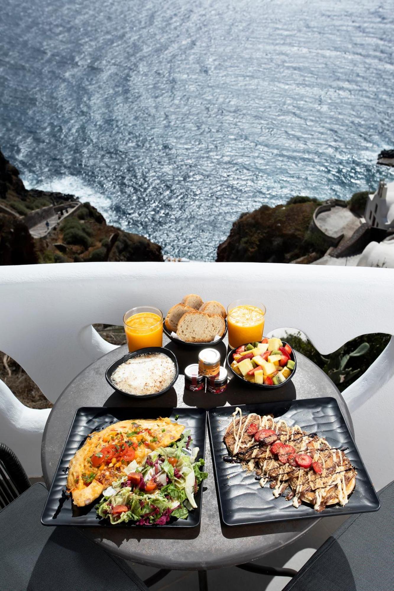 Oia Angle Cavehouse Villa Luaran gambar