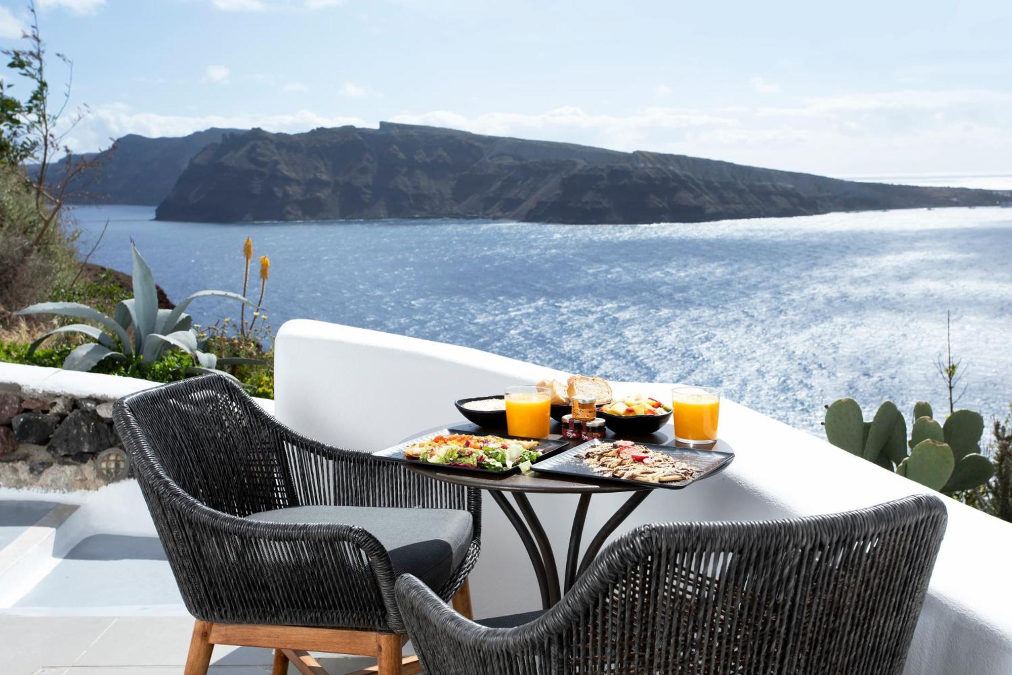 Oia Angle Cavehouse Villa Luaran gambar