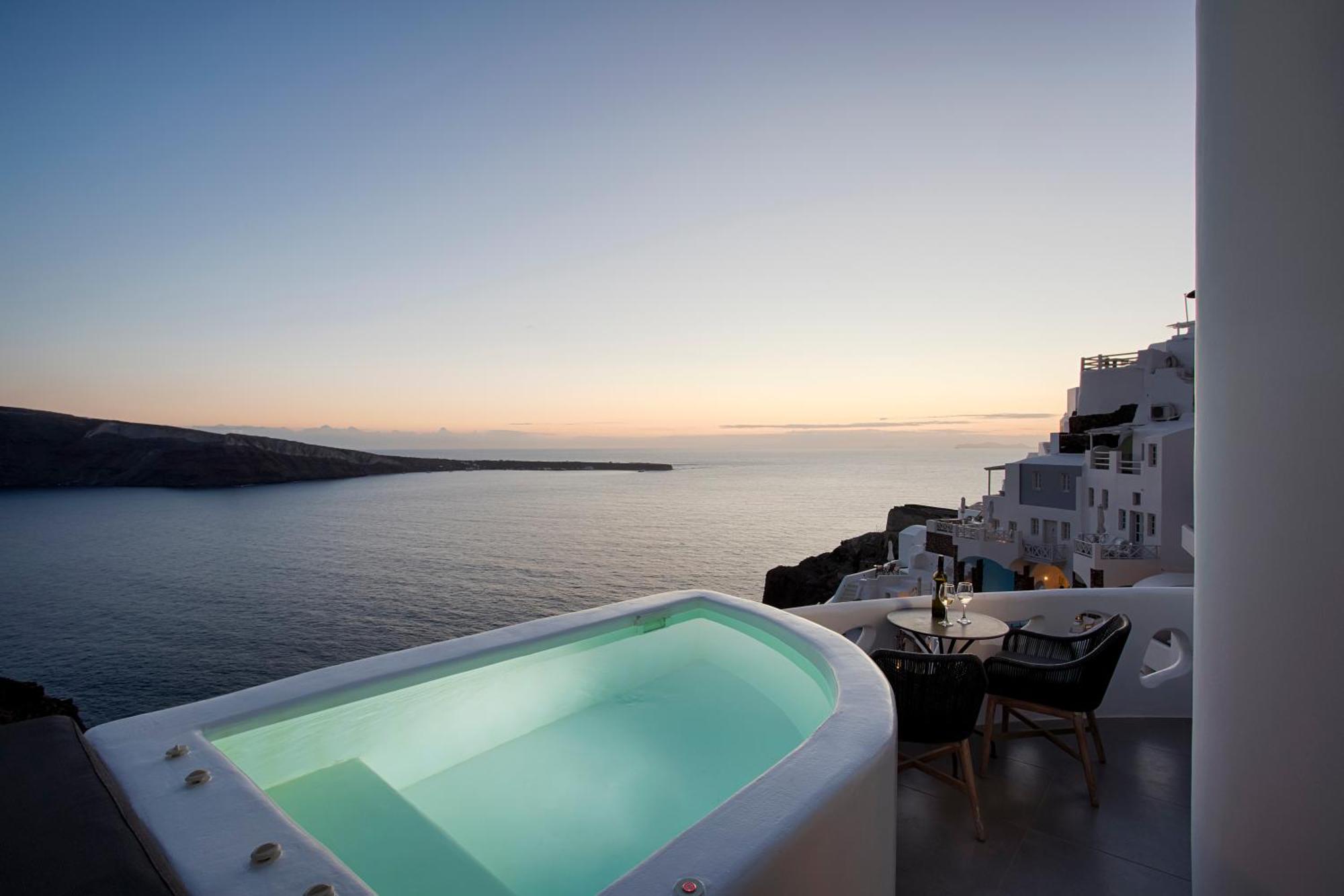 Oia Angle Cavehouse Villa Luaran gambar