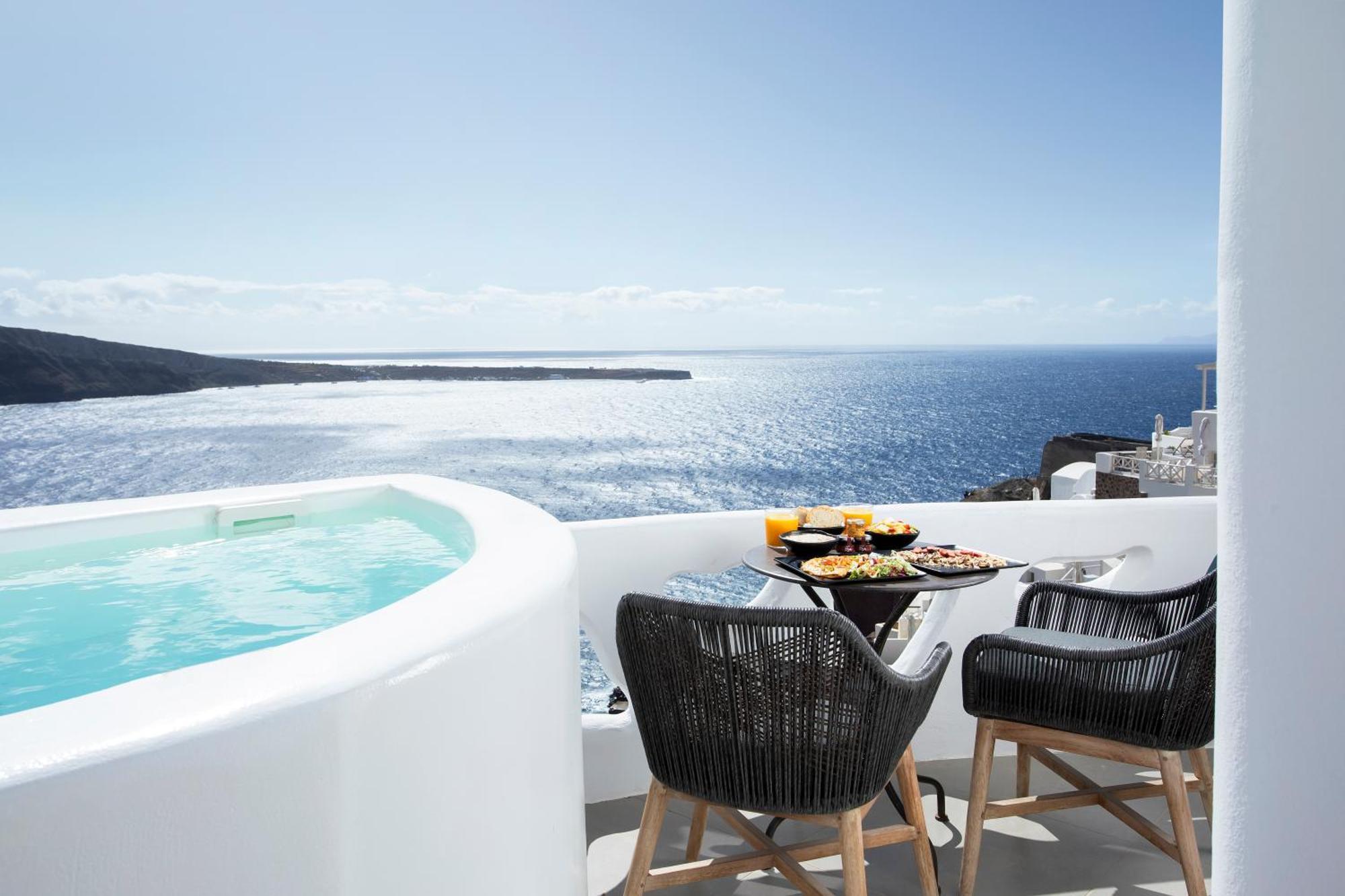 Oia Angle Cavehouse Villa Luaran gambar