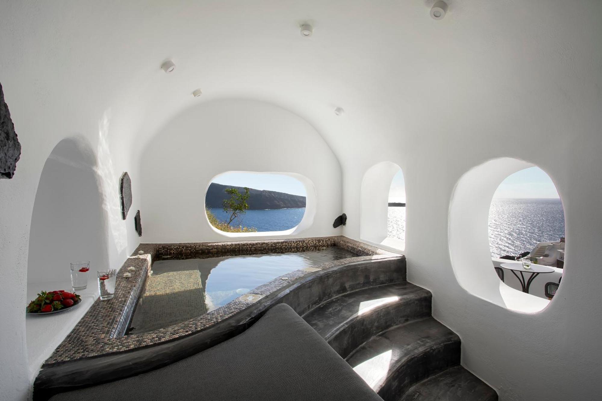 Oia Angle Cavehouse Villa Luaran gambar