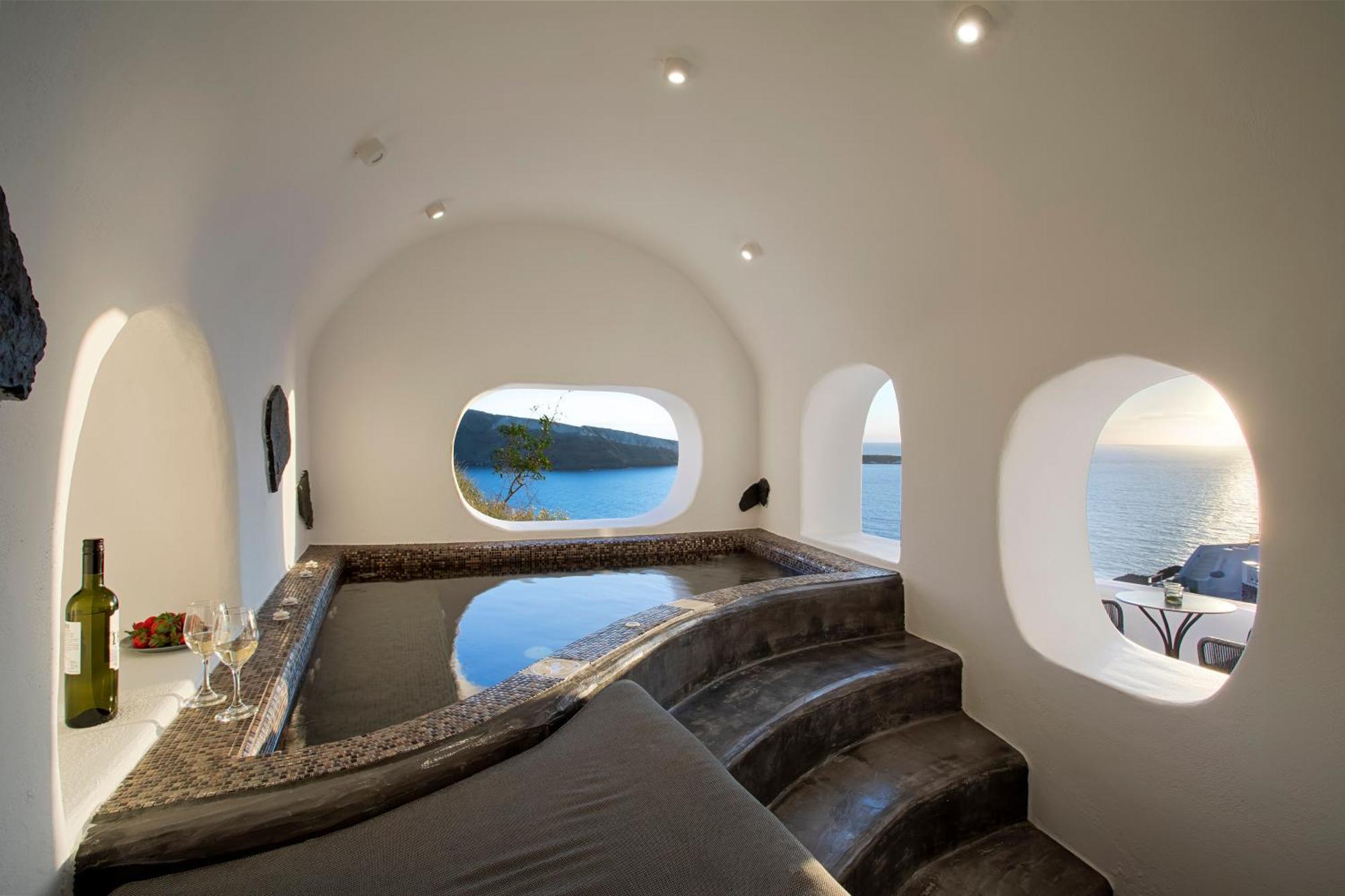 Oia Angle Cavehouse Villa Luaran gambar