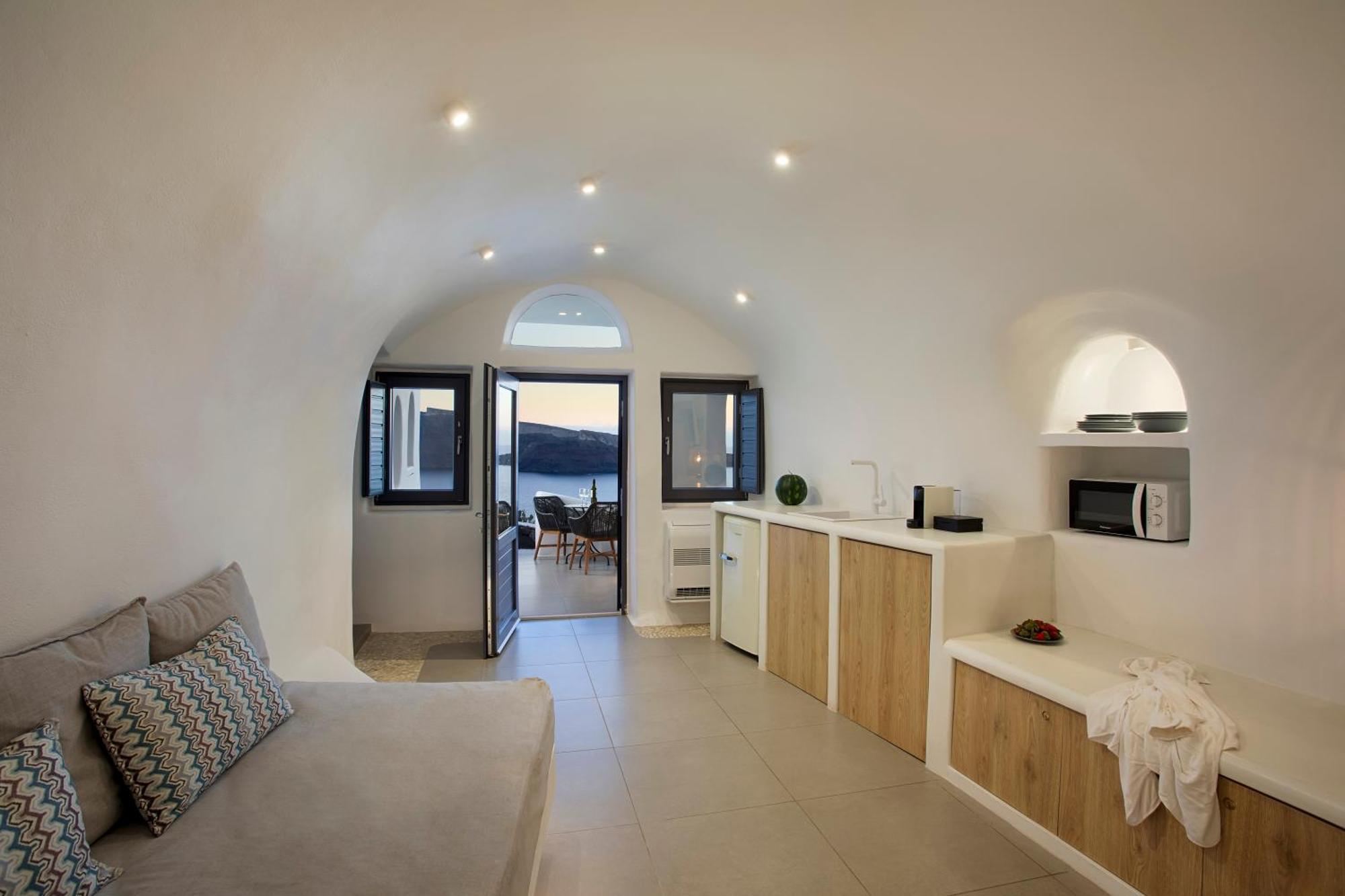 Oia Angle Cavehouse Villa Luaran gambar