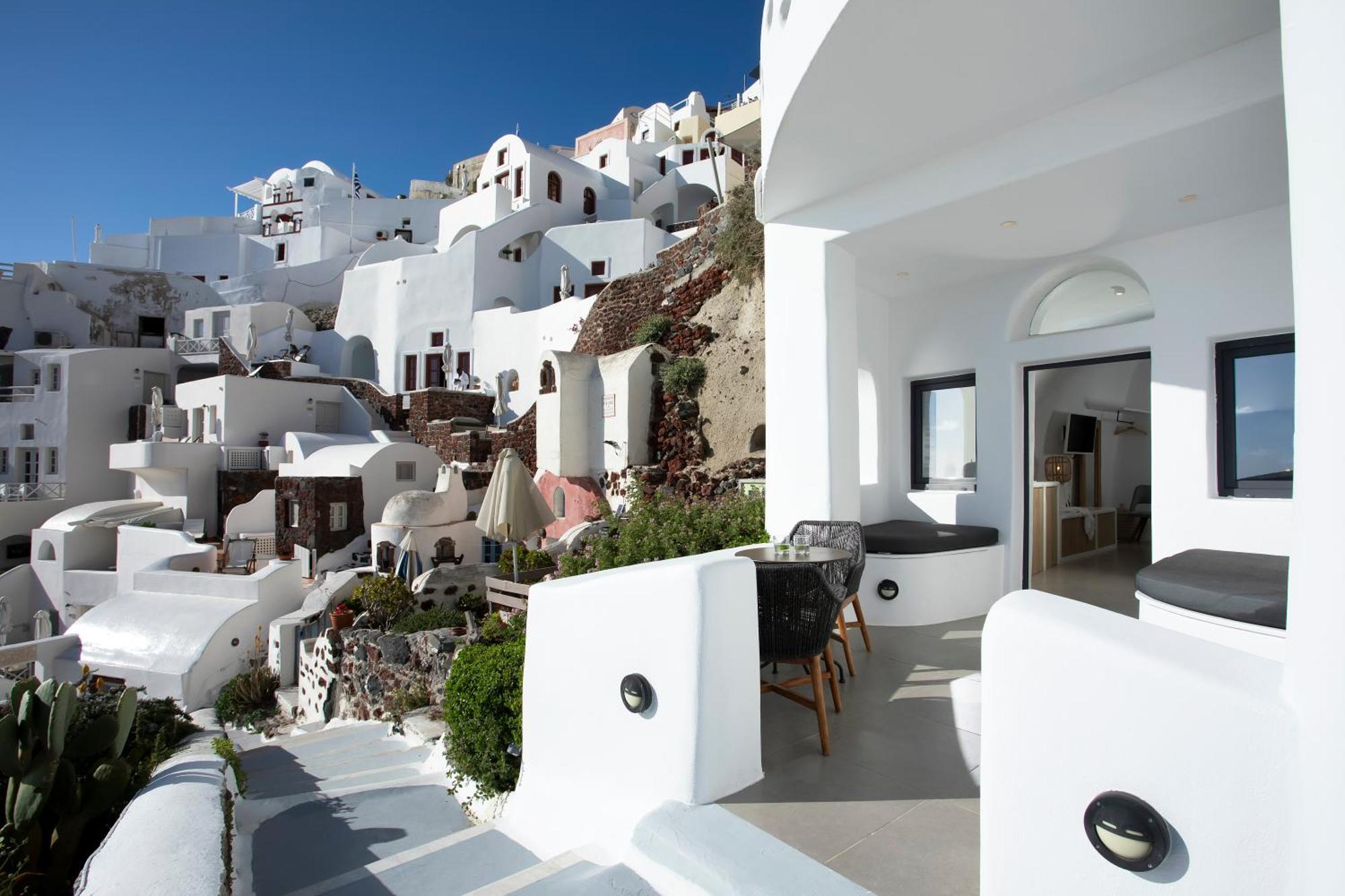 Oia Angle Cavehouse Villa Luaran gambar