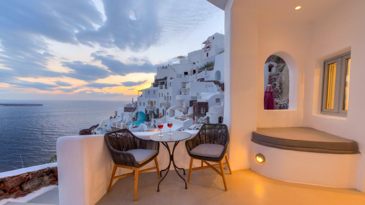 Oia Angle Cavehouse Villa Luaran gambar